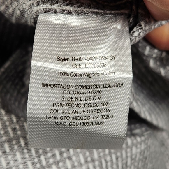 Stetson Shirt Mens 2XL Western Pearl Snap Long Sleeve Cowboy Rodeo - Picture 8 of 11